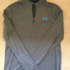 Barely worn men’s small heat gear Under Armour half zip pullover